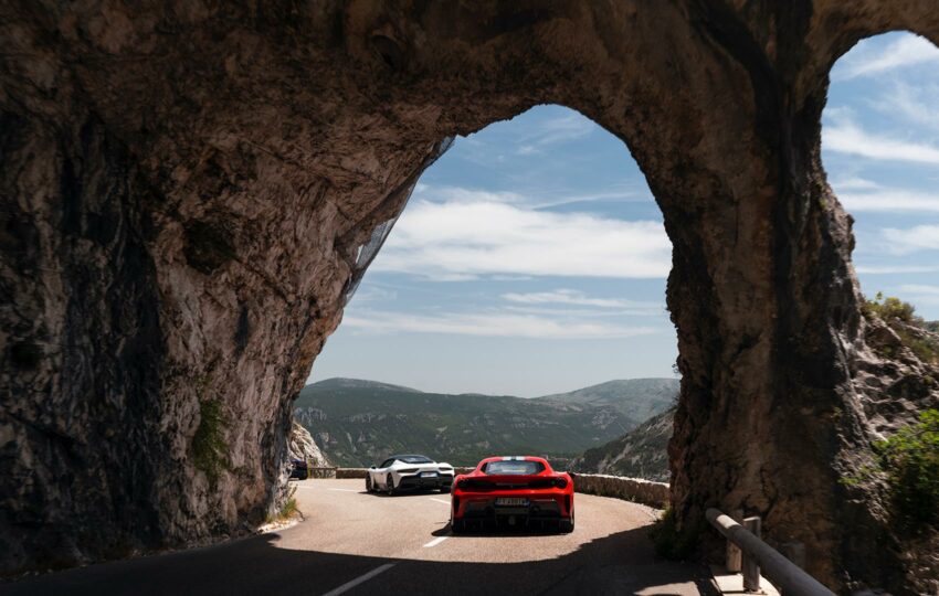 Route de Thorenc balcony road France