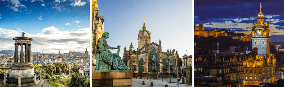 Scotland driving tour - Edinburgh