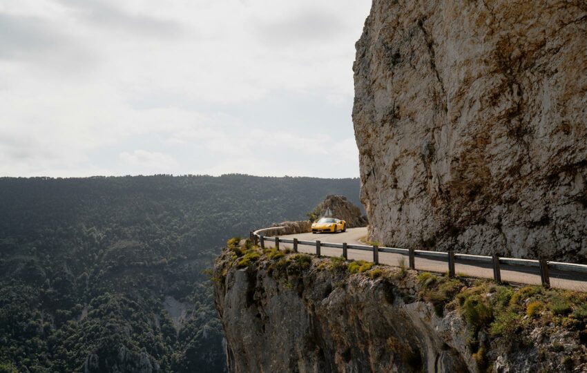 South of France balcony road