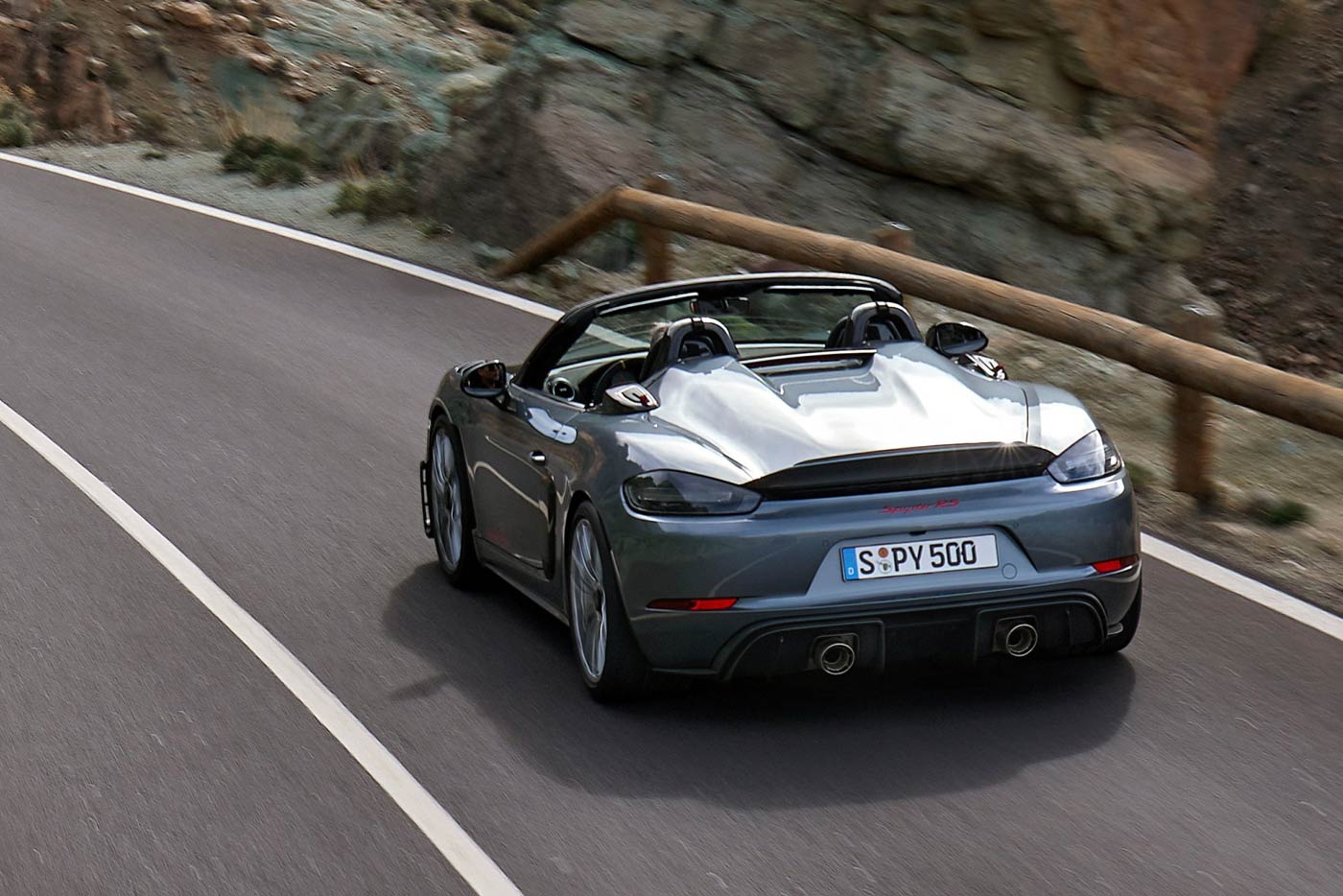 Sports car driving experience Porsche 718 Spyder RS