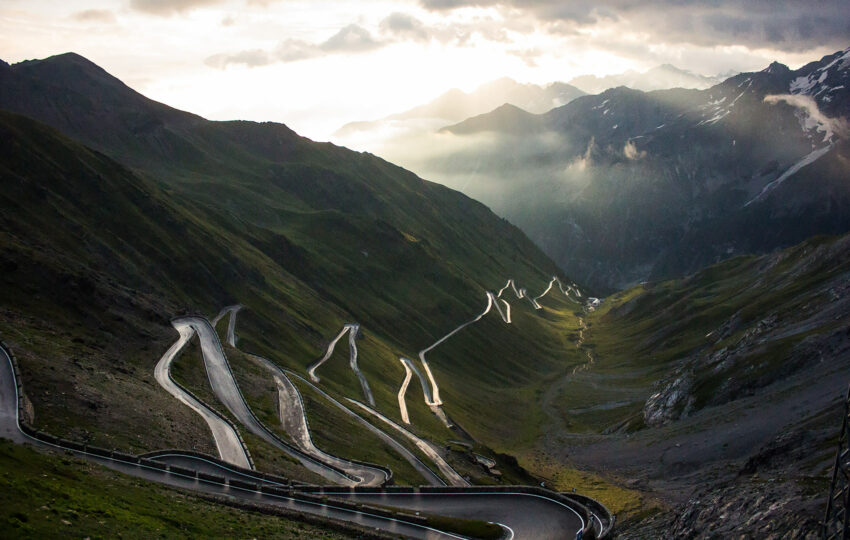 Stelvio Pass mountain pass Italy